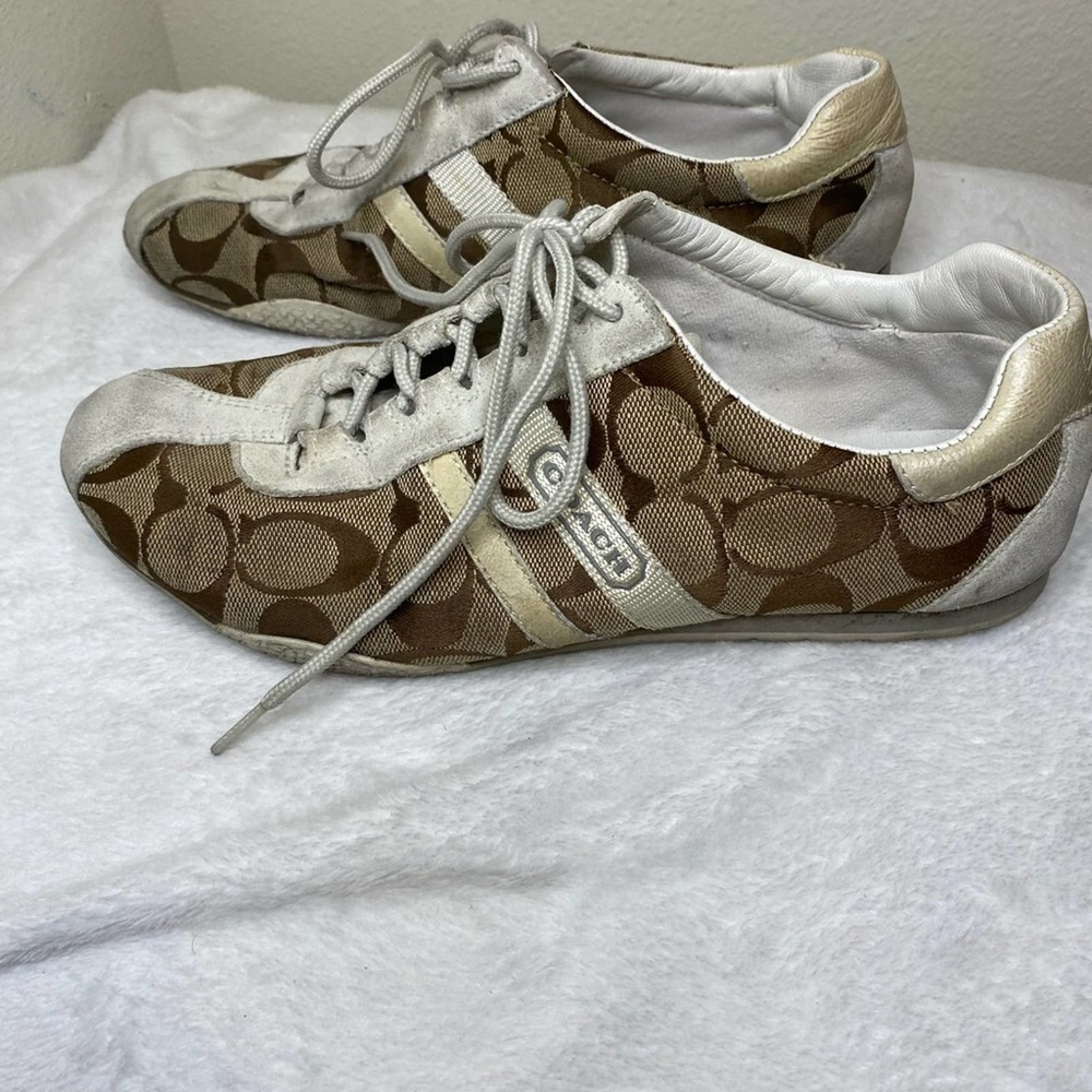 Coach sneaker shoes size 8 - Picture 4 of 8